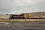 NS GP38-2 High nose Locomotive in the yard